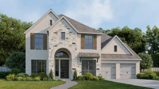 New construction Single-Family house 16518 Harmony Lea Ln, Hockley, TX 77447 plan 3593W - image