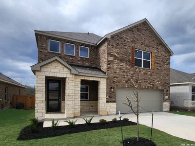 New construction Single-Family house 1251 Hightower Ln, San Antonio, TX 78245 plan Iris - image