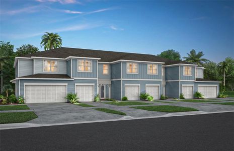 New construction Townhouse house 1717 Delightful Dr, Davenport, FL 33896 Springdale- photo 0