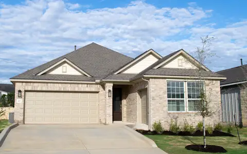 New construction Single-Family house 223 Sprinting Peak Dr, San Marcos, TX 78666 plan Albany - image