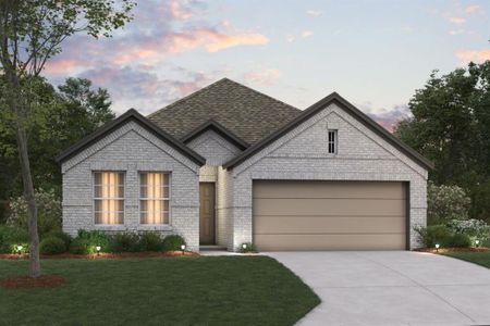 New construction Single-Family house 1148 Greenlee Drive, Crowley, TX 76036 Freestone - Smart Series- photo 0