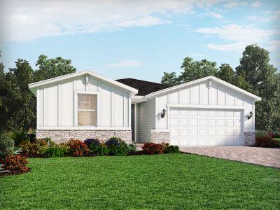 New construction Single-Family house 41 Garni Dr, Palm Coast, FL 32137 plan Orchid - image