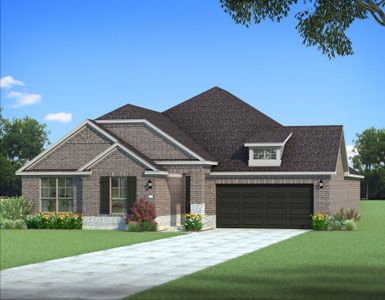 New construction Single-Family house 2021 Burriana Ct, Little Elm, TX 75068 Seville- photo 0