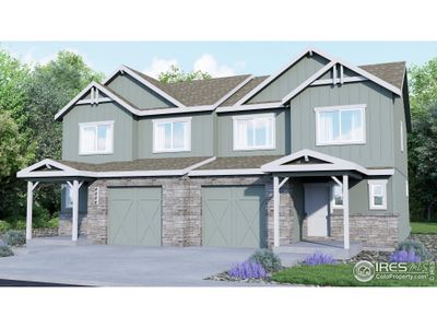 New construction Duplex house 4763 Degas Dr, Loveland, CO 80538 - image