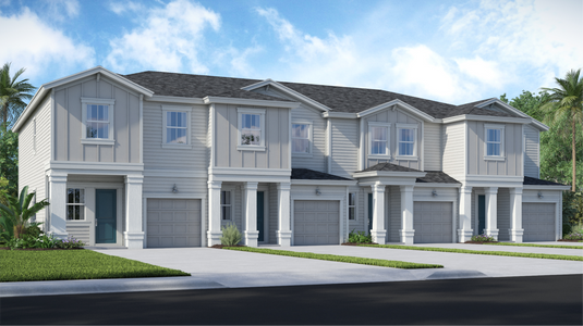 New construction Townhouse house 7628 Danube Road, Kissimmee, FL 34747 - photo 0