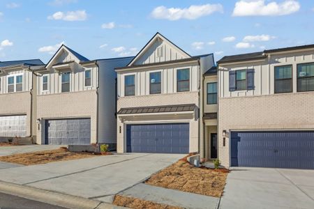 New construction Townhouse house 1880 Copelyn Reese Ct, Lawrenceville, GA 30043 Sawnee- photo 0