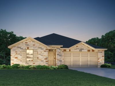 New construction Single-Family house 506 Lavender Crest Cv, Liberty Hill, TX 78642 plan The Oleander (C401) - image