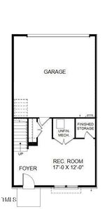 New construction Townhouse house 1501 Village Hall Ln, Unit Lot 38, Wake Forest, NC 27587 plan The Hayworth - image 6