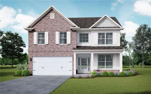 New construction Single-Family house 3935 Cordano Ln, Lawrenceville, GA 30044 plan Lakewood - image