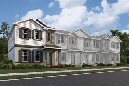 New construction Townhouse house 1340 Lumpini St, St. Cloud, FL 34771 Windham II - Townhome Series- photo 0