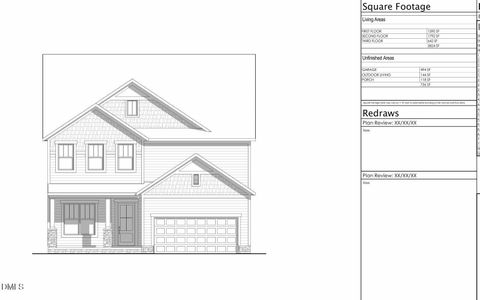 New construction Single-Family house 1223 Shallow Spring Dr, Mebane, NC 27302 - image