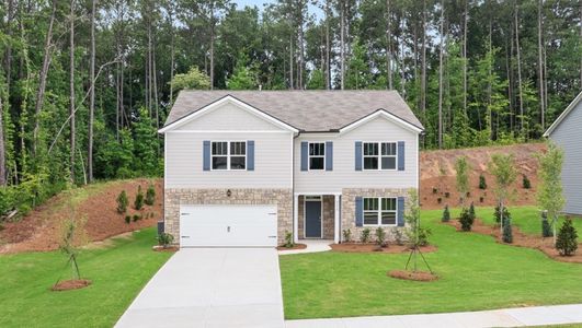 New construction Single-Family house 3184 S County Line Rd, Lithia Springs, GA 30122 plan Green - image