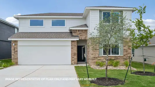 New construction Single-Family house 9511 Buckstitch Saddle Dr, Austin, TX 78724 plan The Mitchell - image