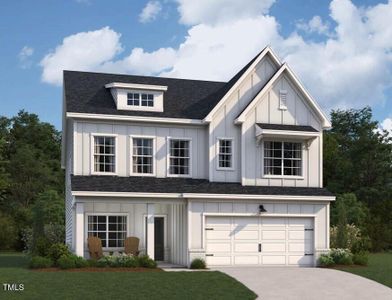 New construction Single-Family house 3317 Oakfields Road, New Hill, NC 27562 Alexis- photo 0