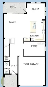 New construction Single-Family house 3429 Yellow Cassia Dr, Wesley Chapel, FL 33543 plan The Westcliff - image