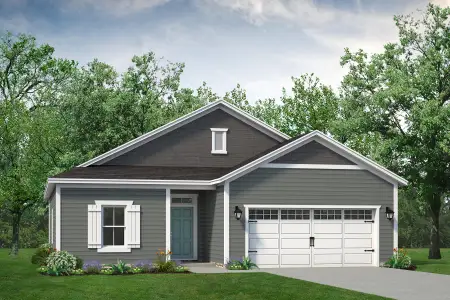 New construction Single-Family house 54 Baird Cove Ln, Angier, NC 27501 plan The Redbud - image
