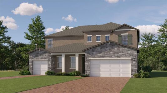 New construction Single-Family house 12552 Colonnade Vista Drive, Riverview, FL 33579 Symphony- photo 0