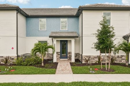 New construction Townhouse house 17835 Broadleaf Lp, North Port, FL 34293 plan Foxtail II - image