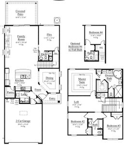 New construction Single-Family house 3207 Carolina Rose Ct, Green Cove Springs, FL 32043 plan Plan 2235 - image