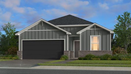 New construction Single-Family house 21602 Flannel Bush Lane, Cypress, TX 77433 Lantana- photo 0