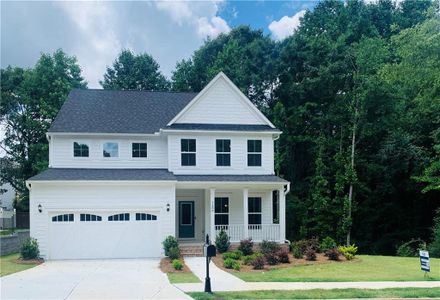 New construction Single-Family house 7206 Grand Reunion Dr, Hoschton, GA 30548 Continental- photo 0