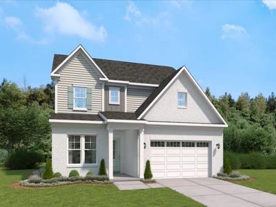 New construction Single-Family house 1314 Taylor Knoll Ln, Lawrenceville, GA 30043 plan The Kendall - image