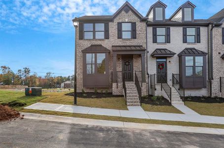 New construction Single-Family house 3040 Zuma St, Lawrenceville, GA 30045 Strauss with a Basement- photo 0