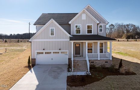 New construction Single-Family house 137 W Star Foal Ln, Wendell, NC 27591 Continental- photo 0