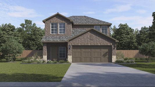 New construction Single-Family house 10412 Ambrose Dr, Aubrey, TX 76227 plan Jackson - image