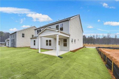 New construction Single-Family house 6096 Marigold Way, Atlanta, GA 30349 Hampton- photo 17 17