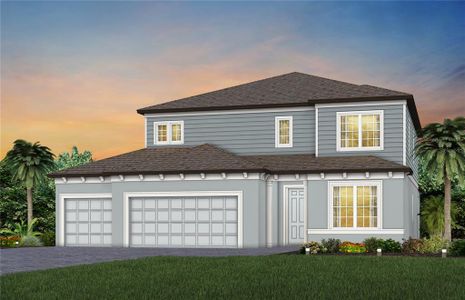 New construction Single-Family house 5168 Everlong Dr, Apollo Beach, FL 33572 plan Yorkshire - image