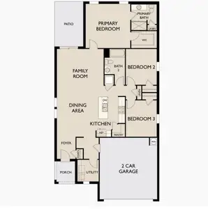 New construction Single-Family house 12804 Kentucky Warbler Dr, Buda, TX 78610 plan Glimmer - image 4