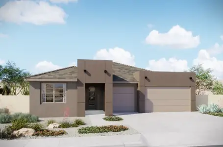 New construction Single-Family house 5054 W Tavira Wy, Marana, AZ 85742 plan Garnet - image