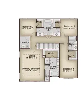 New construction Single-Family house 400 Paces Dr, Lithia Springs, GA 30122 plan Lakewood - image 5