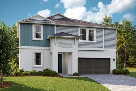 New construction Single-Family house 33400 Hammock Beach Wy, Dade City, FL 33525 plan Coquina - image