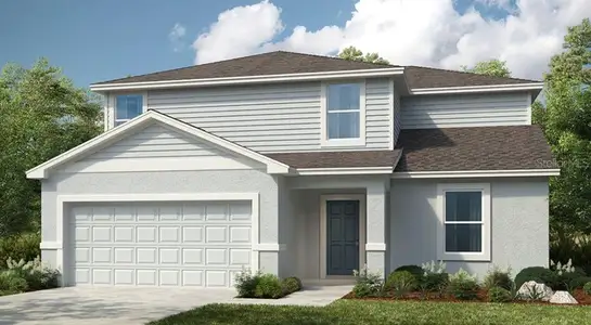 New construction Single-Family house 13601 Tropical Breeze Wy, Hudson, FL 34669 plan Azalea - image