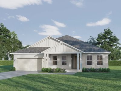 New construction Single-Family house 4521 Flower Fields Trl, Bradenton, FL 34210 plan Seaside - image