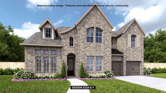 New construction Single-Family house 2313 Sorrelwood Ct, Celina, TX 75009 plan 533A - image