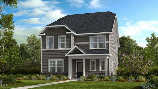 New construction Single-Family house 1105 Hardin Hill Ln, Knightdale, NC 27545 plan Charlotte II - image