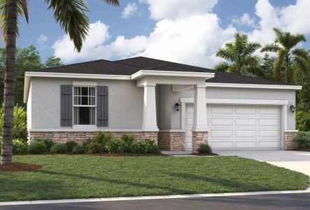 New construction Single-Family house 1640 Blue Lagoon Cir, Mascotte, FL 34753 - image