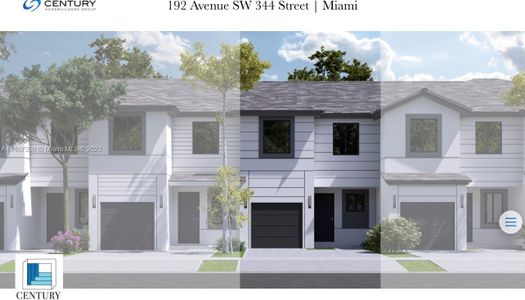 New construction Townhouse house 19201 Sw 344Th St, Unit 1, Homestead, FL 33034 Bologna- photo 0