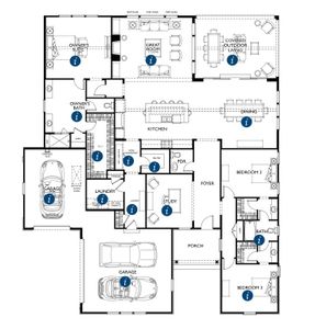 New construction Single-Family house Clover, SC 29710 plan Santa Fe Ranch - image 3