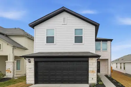 New construction Single-Family house 5909 Beverly Prairie Rd, Del Valle, TX 78617 plan Harrier - image