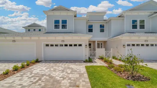 New construction Townhouse house 31902 Oyster Pier Ct, Wesley Chapel, FL 33545 plan Abaco - image