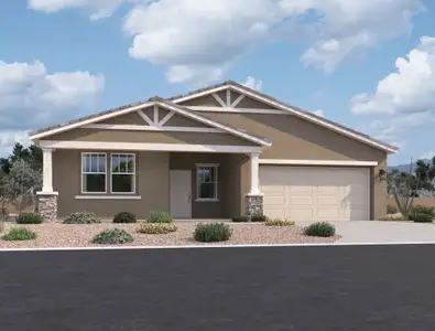 New construction Single-Family house 11713 N Orris Dr, Maricopa, AZ 85139 plan Topaz - image