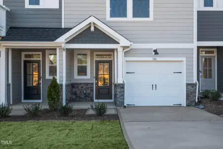 New construction Townhouse house 207 Pond View Ct, Unit 3, Fuquay Varina, NC 27526 The Brier- photo 57 57