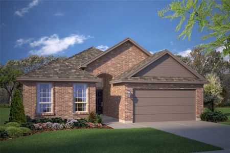 New construction Single-Family house 220 Kinley Street, Grandview, TX 76050 The Oxford- photo 0