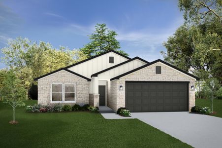 New construction Single-Family house 405 Mustang Lp, Nolanville, TX 76559 plan Lampasas - image
