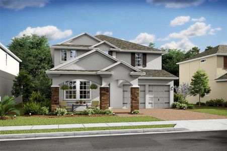New construction Single-Family house 12534 Gold Honeysuckle St, Winter Garden, FL 34787 plan Xavier II - image