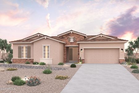 New construction Single-Family house 19014 W Ocotillo Road, Waddell, AZ 85355 Granada- photo 0